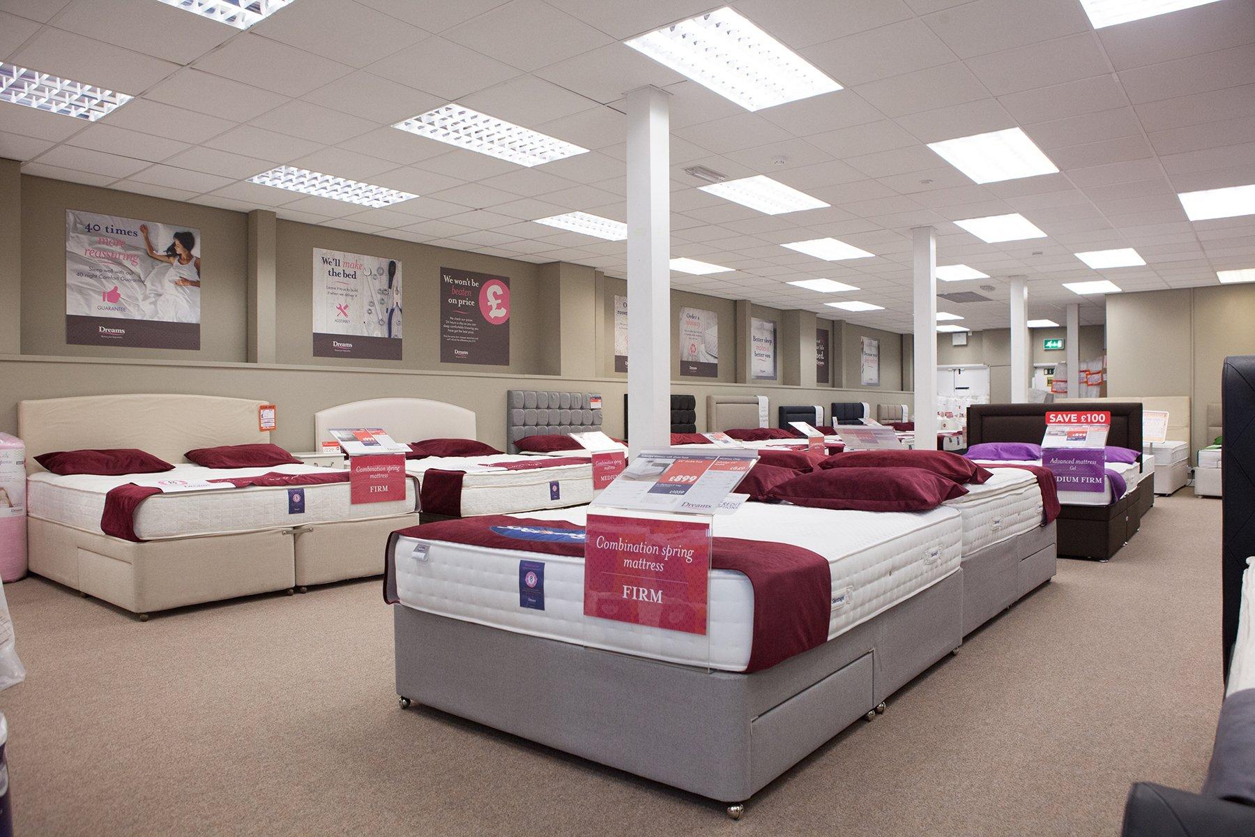 Dreams Store in Bognor Regis Beds, Mattresses & Furniture Dreams